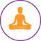 Meditation icon Meditation icon