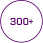 300+ 300+
