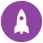Rocketship icon Rocketship icon