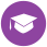 Graduation cap icon Graduation cap icon
