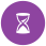 Hourglass icon Hourglass icon